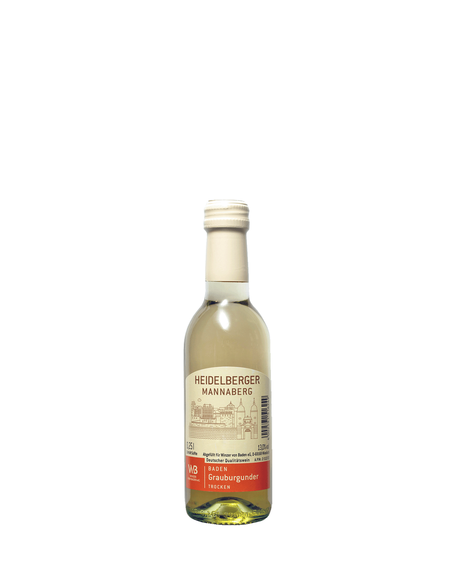 Weinmini Heidelberger Mannaberg Grauburgunder trocken