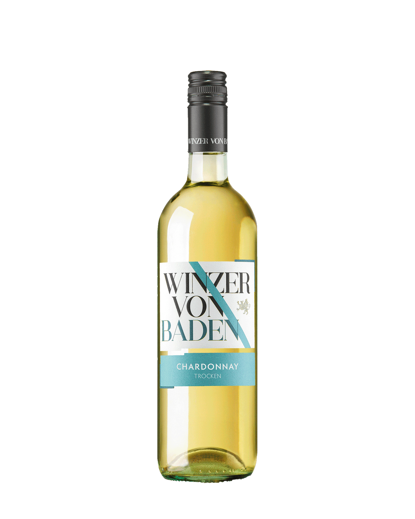Weinflasche Chardonnay trocken