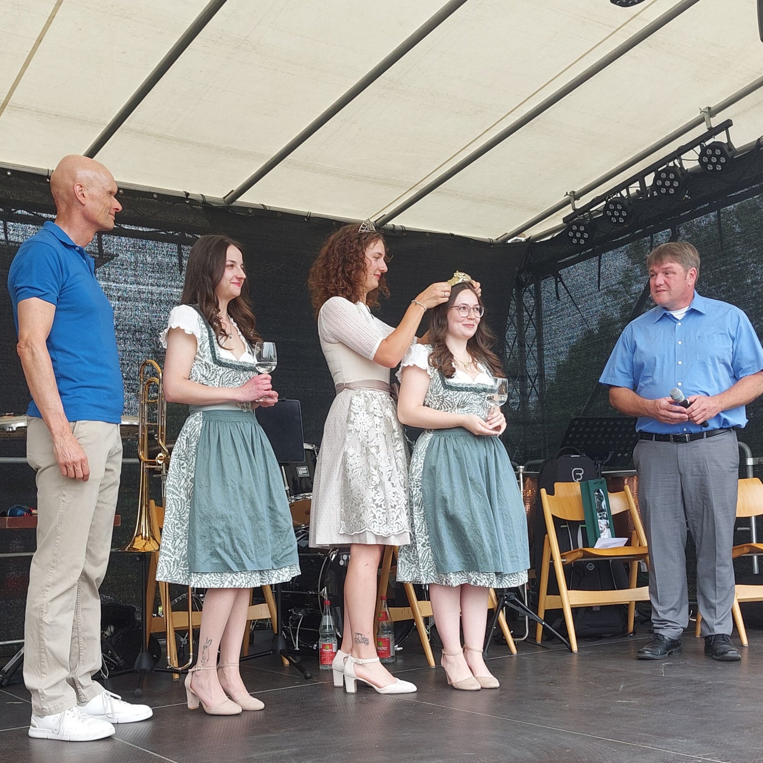 Abkrönung der Kurpfälzischen Weinhoheiten beim Sommerfestival