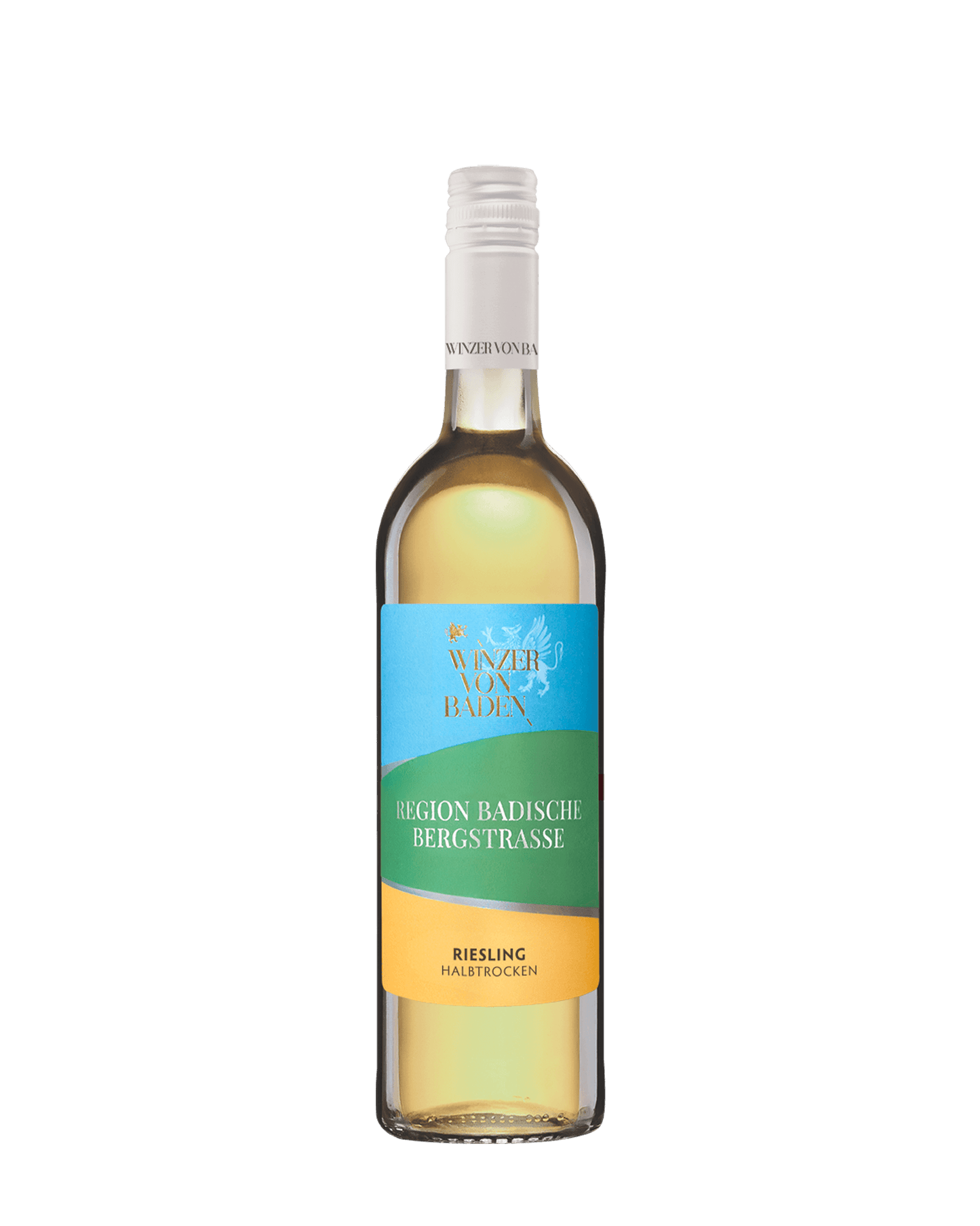 Bild einer Flasche Region Badische Bergstraße Riesling halbtrocken