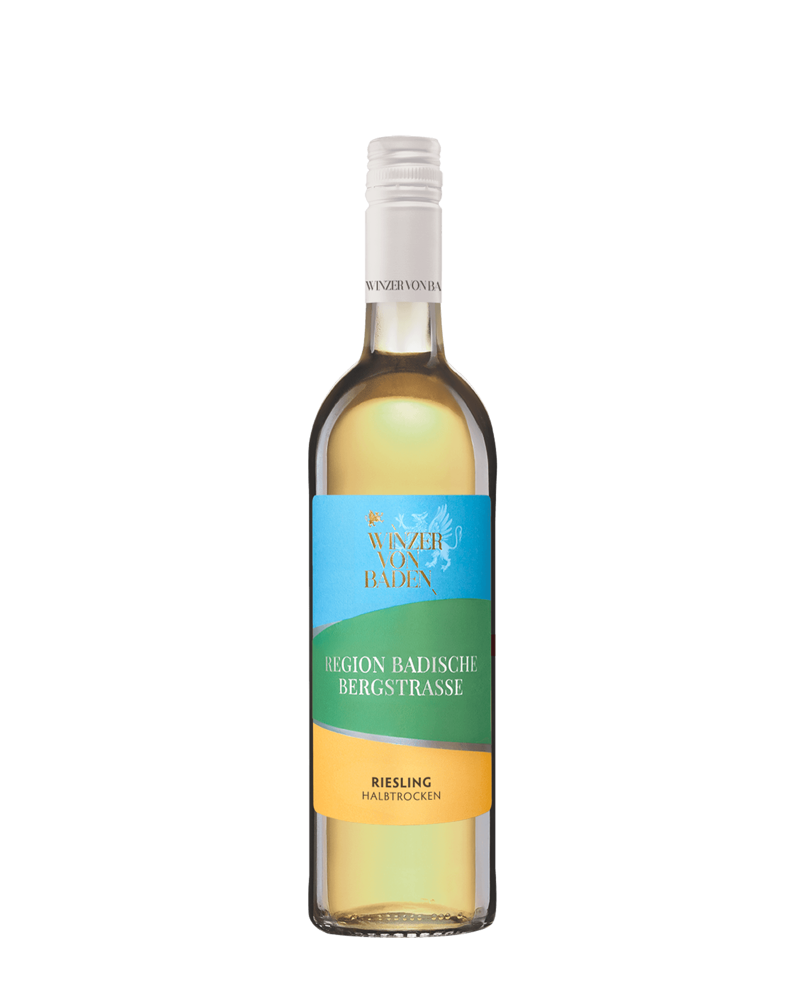 Bild einer Flasche Region Badische Bergstraße Riesling halbtrocken