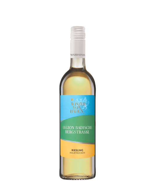 Bild einer Flasche Region Badische Bergstraße Riesling halbtrocken