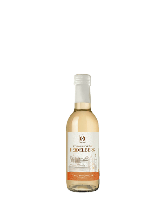 Bild einer Viertel Flasche Grauburgunder Weinmanufaktur Heidelberg