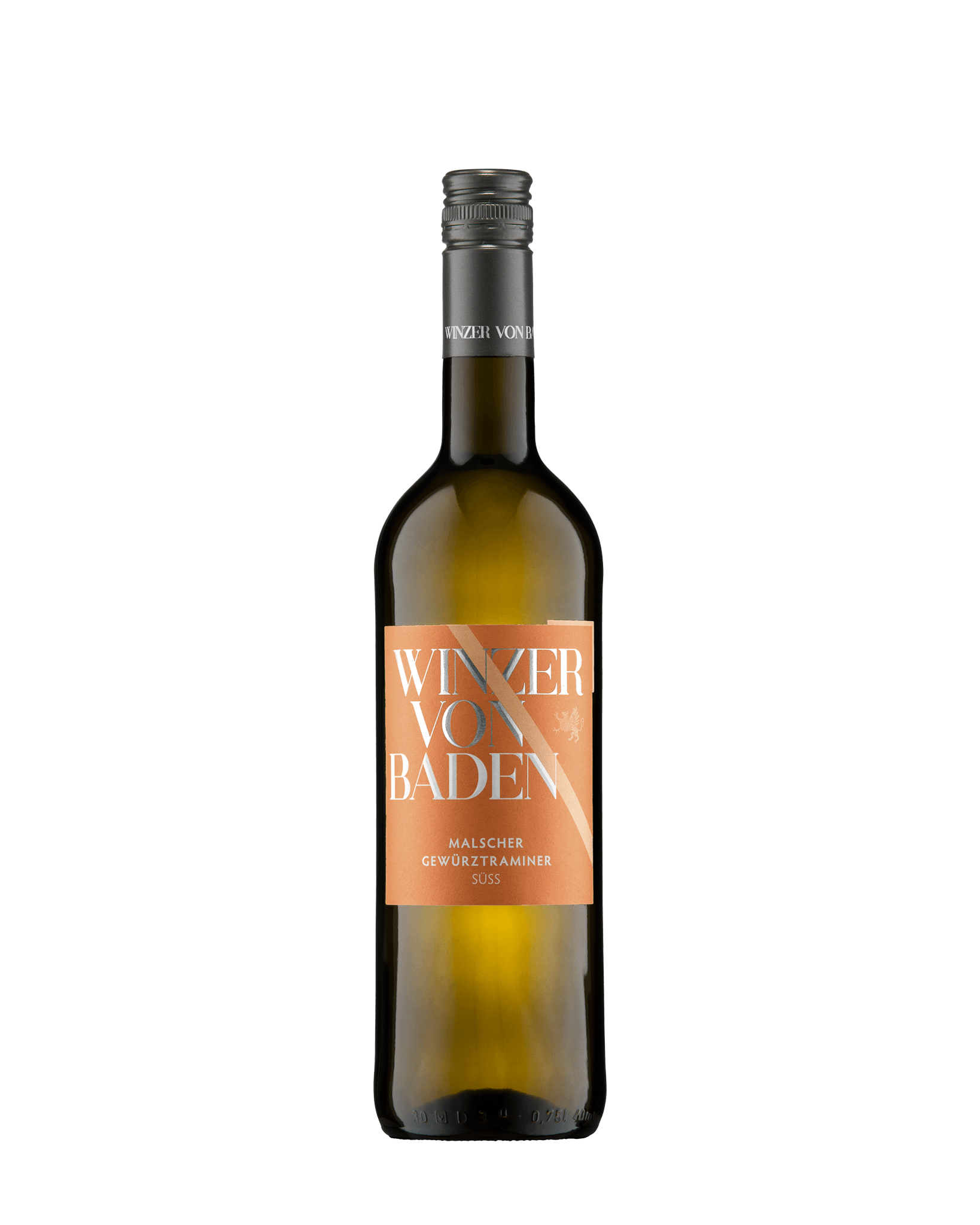Weinflasche Malscher Gewürztraminer Spätlese süß